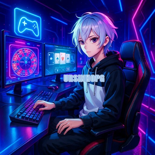 Imagem promocional da URSINHOPG mostrando a plataforma e suas vantagens
