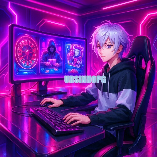 Imagem promocional da URSINHOPG mostrando a plataforma e suas vantagens