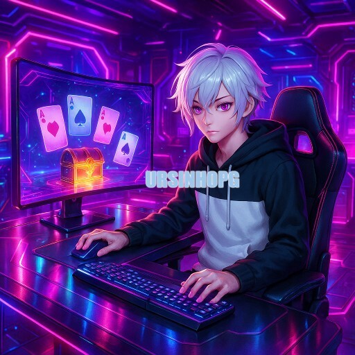 Imagem promocional da URSINHOPG mostrando a plataforma e suas vantagens